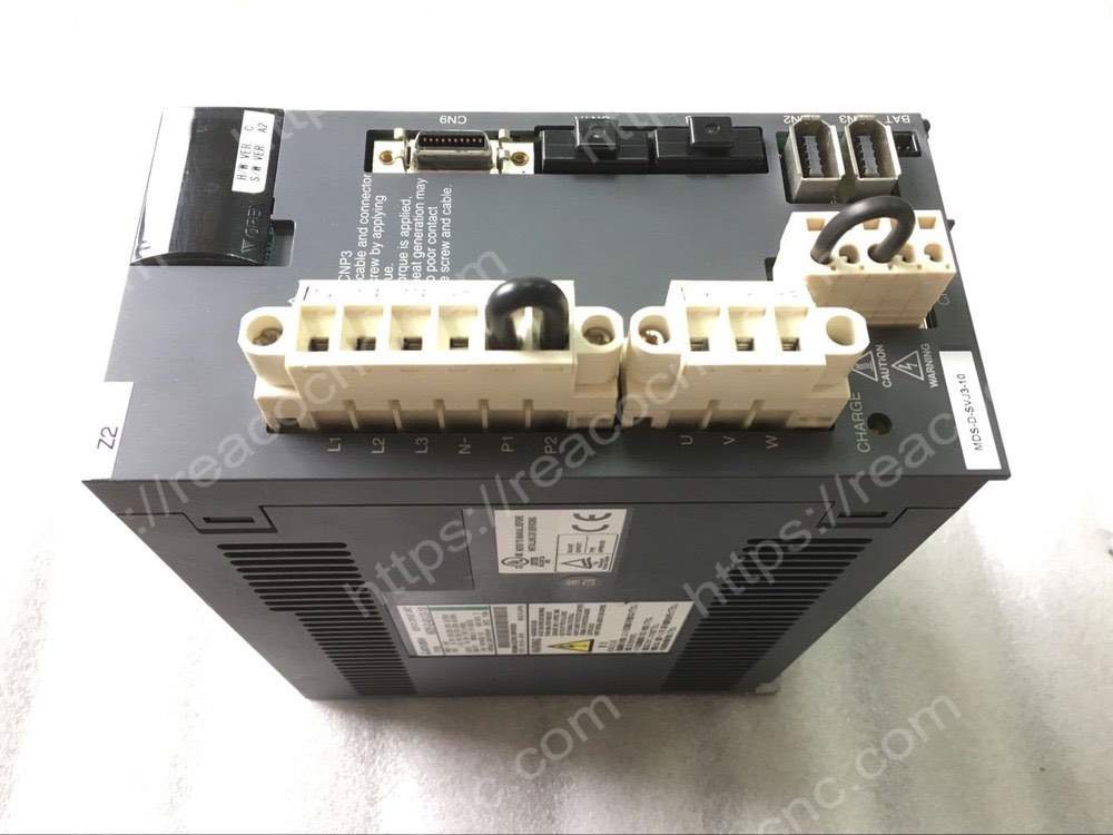 Mitsubishi MDS-D SVJ3 10 Servo Drive Side View - Available for purchase - MDS-D-SVJ3-10