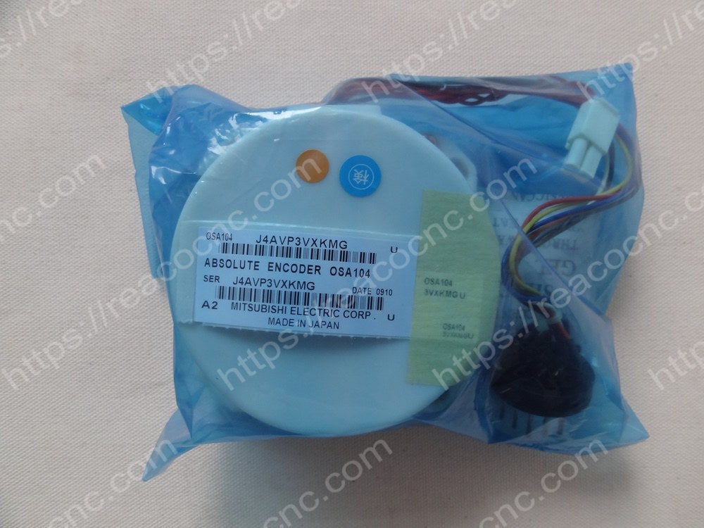 Buy Mitsubishi OSA104 Absolute Encoder - Full front view - Repair Service available for OSA104
