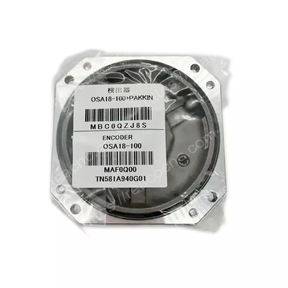 Back view of Mitsubishi OSA18-100 Absolute Encoder - Buy/Repair unit OSA18 100