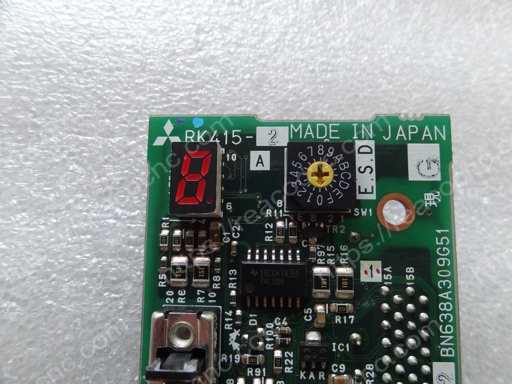 Mitsubishi RK415-2 RK415D-2 PCB board model label view