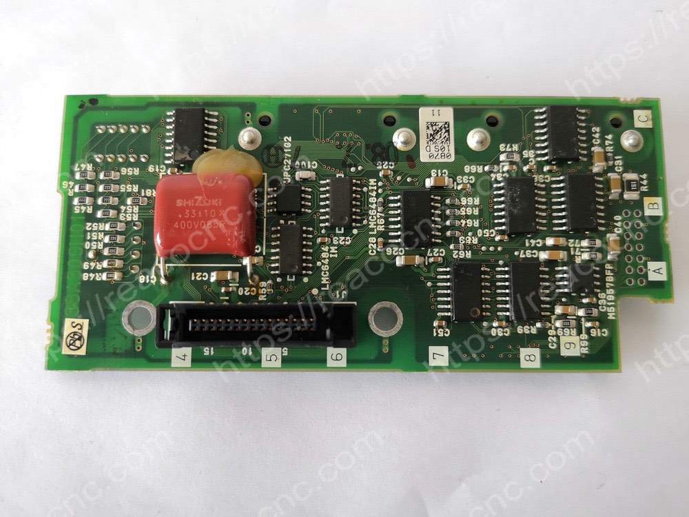 Back view of Mitsubishi RK415-21 Servo Drive Circuit Board - Buy/Repair unit RK415 21