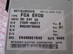 Mitsubishi FCAE60D CNC system with HR763A PCB model label view