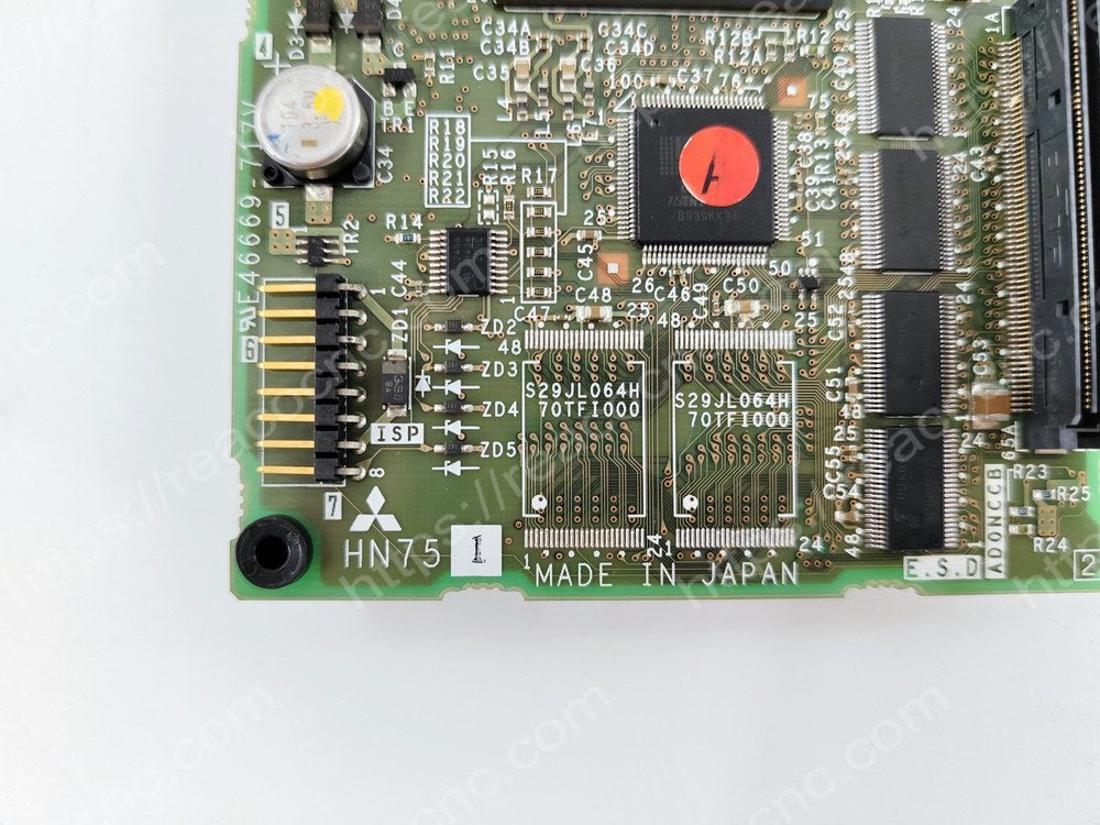 Mitsubishi HN751 HN751A PCB board model label view