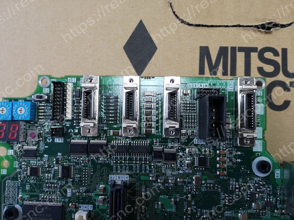 Mitsubishi HN767 HN767C PCB board connector view