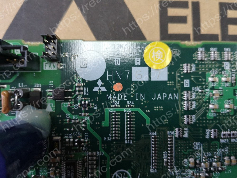 Mitsubishi HN767 HN767C PCB board model label view