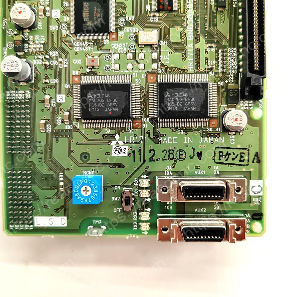 Mitsubishi HR171 HR171A PCB board model label view