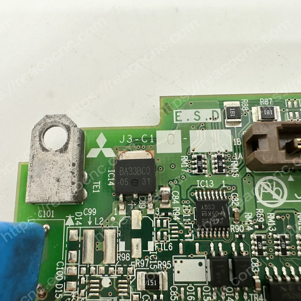 Mitsubishi J3-C10 servo amplifier CPU board model marking