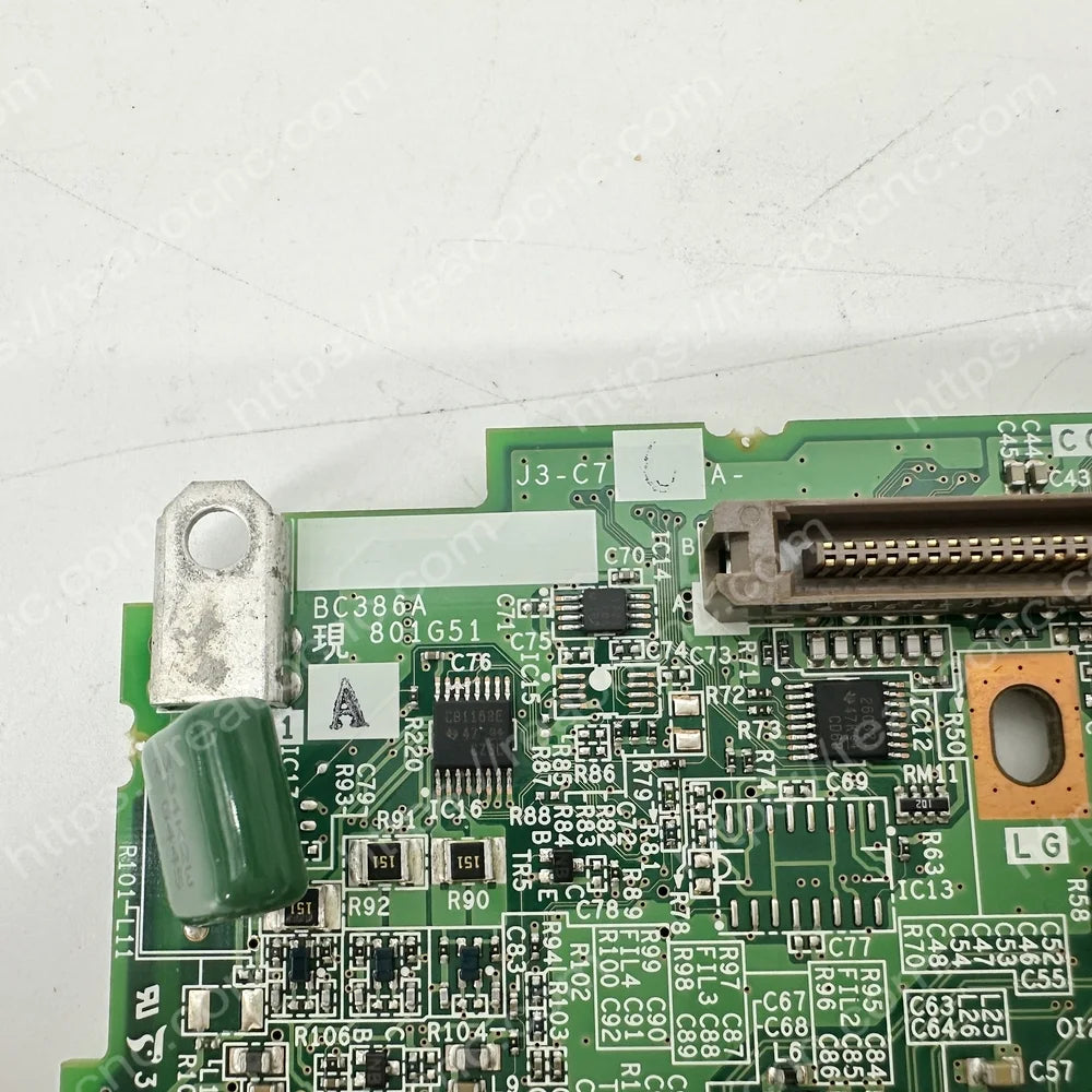 J3-C70 control PCB BC386A801G51 board marking close-up