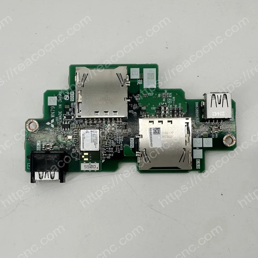 Mitsubishi WN792 M80V front memory interface card main view