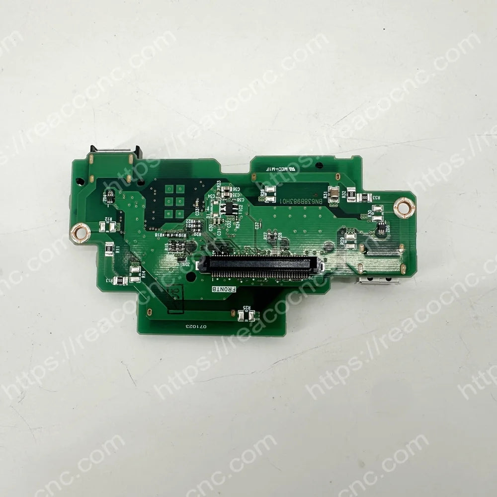 WN792 Mitsubishi memory interface card rear PCB view
